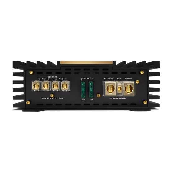 ZAPCO Z-150.2 AP 2-kanałowy wzmacniacz klasy AB klasy audiofilskiej 2-kanałowy wzmacniacz audiofilski klasy A/AB, moc przy 4Ω: 2 x 150 W
